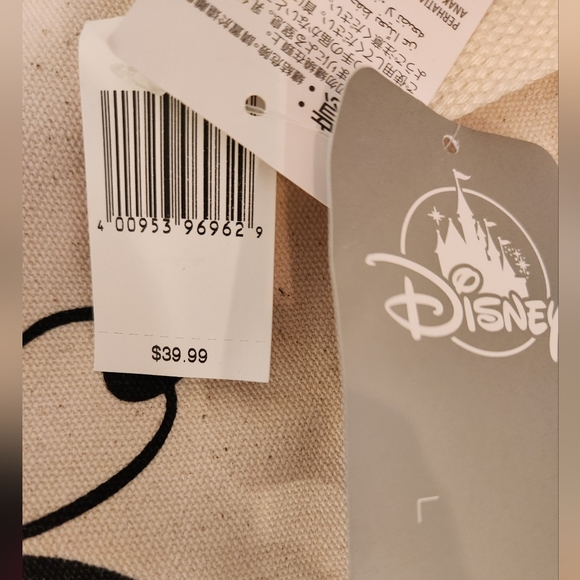 Mickey Mouse Walt Disney World Canvas Tote Bag - Picture 3 of 4